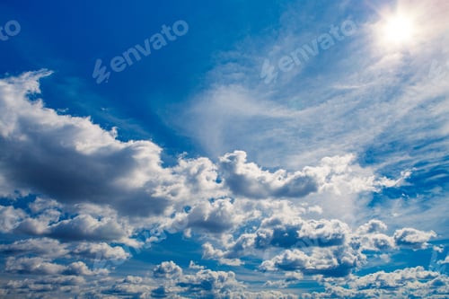 Preview: Blue Sky Clouds