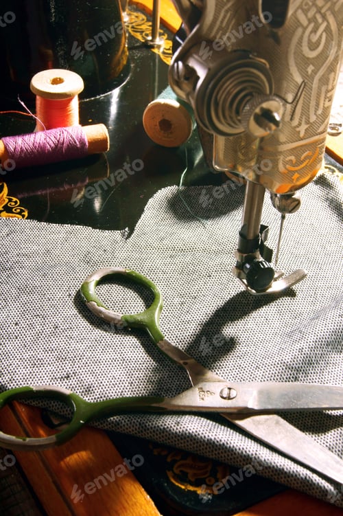 Preview: Sewing. The Sewing Machine And Accessories.