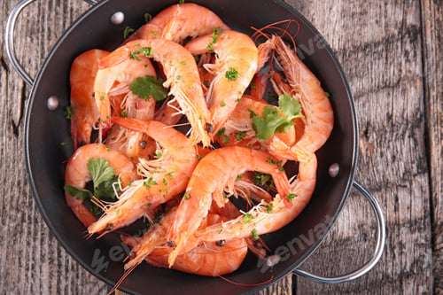 Preview: Shrimp In Pan