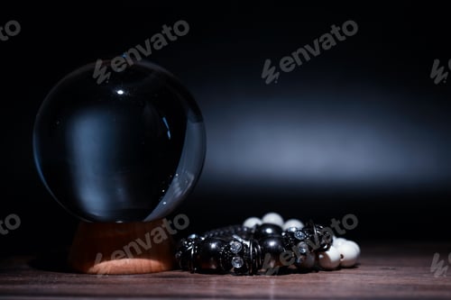 Preview: Crystal Ball Predict The Fate. Guessing For The Future.