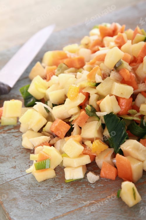 Preview: Preparing Mixed Vegetables