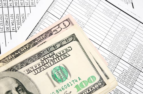 Vista previa: Money (Dollars) On The Documents.