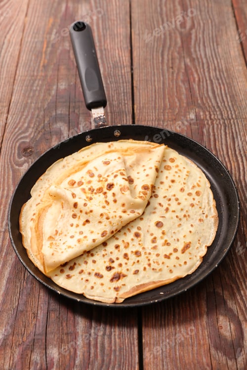 Preview: Crepe In Frying Pan