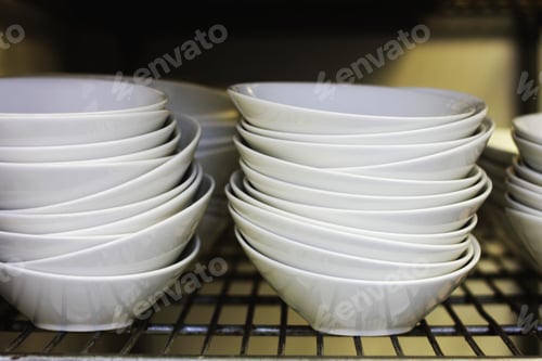 Preview: Stacked Bowls In Kitchen