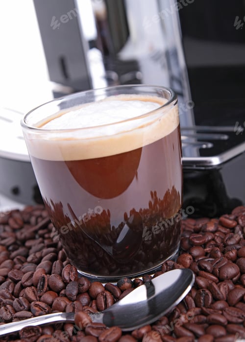 Preview: Coffee Marker With Cup And Coffee Bean