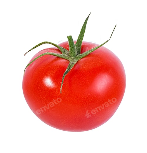 Preview: Tomato Isolated On White Background