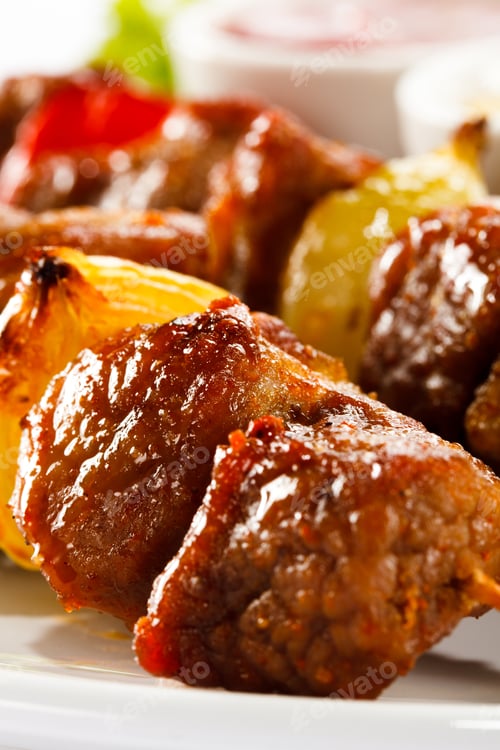 Preview: Grilled Meat And Vegetables