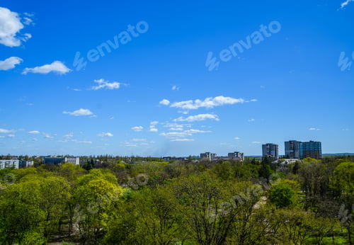 Preview: Aerial View On River Dnieper In Ukraine