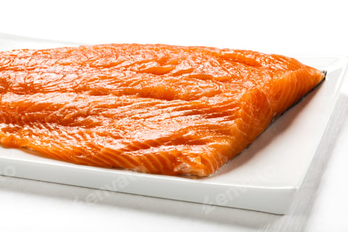 Vista previa: Filete de salmón crudo fresco