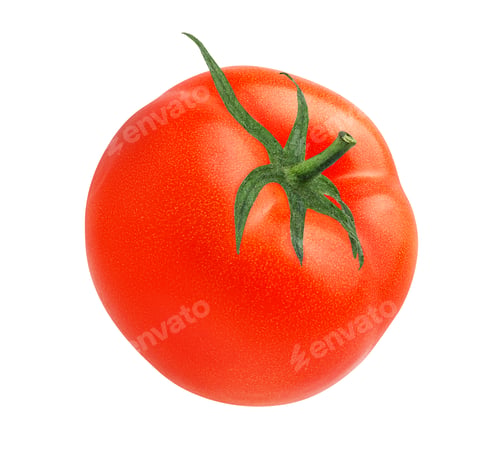 Preview: Tomato Isolated On White Background
