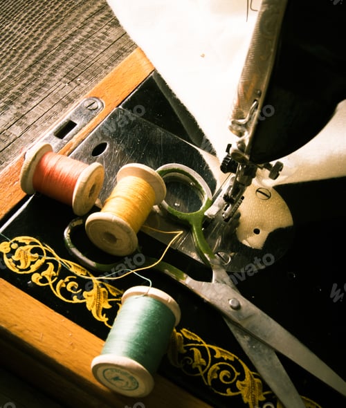 Preview: Sewing. The Sewing Machine And Tools.