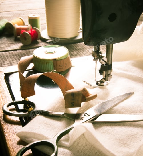 Preview: Sewing. The Sewing Machine And Tools.