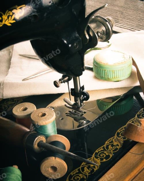 Preview: Sewing. The Sewing Machine And Tools.