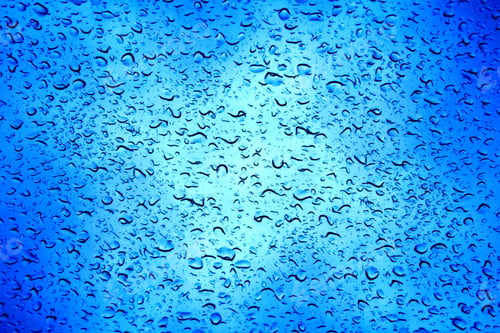 Preview: Water Drops On Metal Surface. Abstract Background