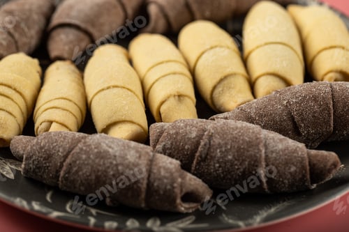 Preview: Traditional Caucasian Sweets Mutaki Made With Vanilla And Cocoa Dough