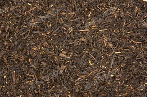 Preview: Lot Of Pieces Of Dry Black Tea Earl Grey Flatlay