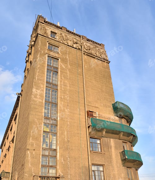 Preview: Palace Of Culture Communication Workers In The Style Of Constructivism, St. Petersburg, Russia
