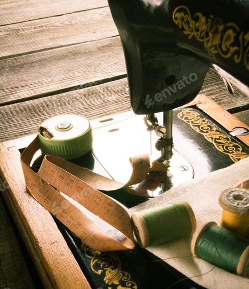 Preview: Sewing. The Sewing Machine And Tools.