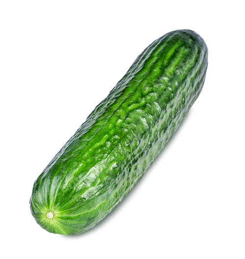 Preview: Cucumber Isolated On White Background