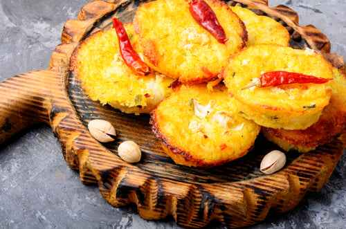 Preview: Autumn Muffins From Zucchini.Autumnal Dish.Vegetarian Cuisine.Dietic Food
