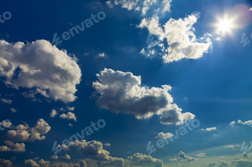 Preview: Night Sky With Stars And Full Moon Background