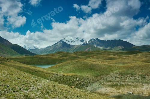 Preview: Alay Valley Of Osh Region, Kyrgyzstan, Pamir Mountains In Kyrgyzstan