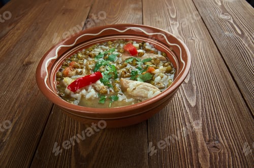 Preview: Mashhurda - Uzbek Soup With Moong Dal