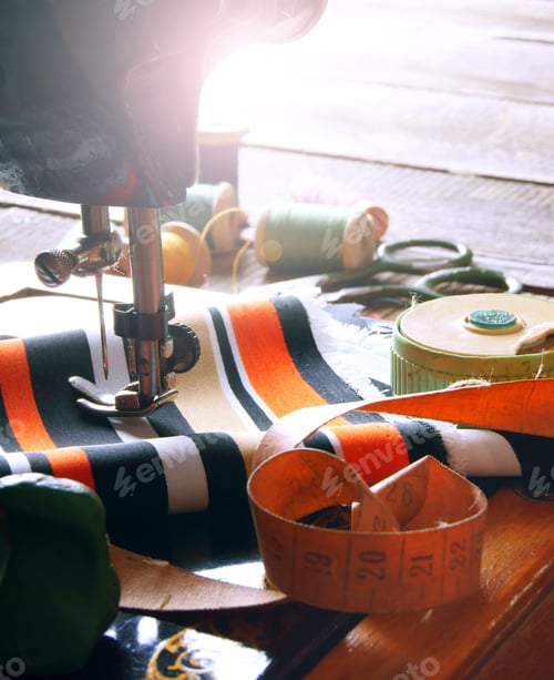 Preview: Sewing. The Sewing Machine And Accessories.