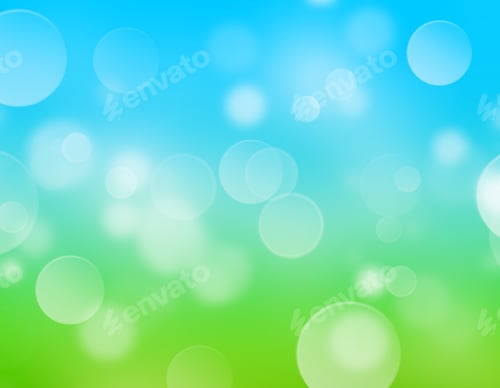 Preview: Natural Green Paradise Background With Selective Focus