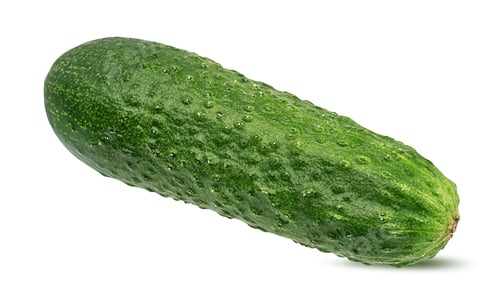 Preview: Cucumber Isolated On White Background