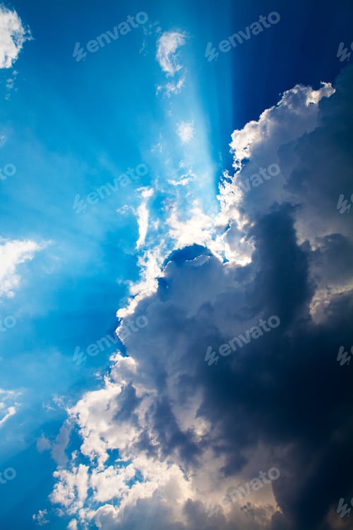 Preview: Blue Sky Clouds