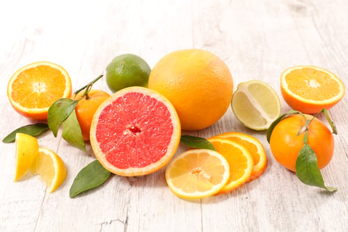 Preview: Assortment Of Citrus Fruit With Lemon, Orange,Grapefruit,Lime