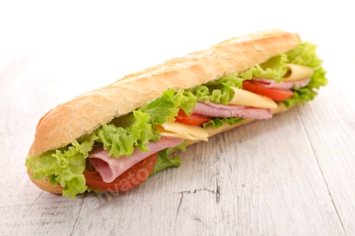 Preview: Sandwich With Ham And Cheese