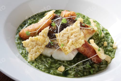 Preview: Cod Fillet With Risotto