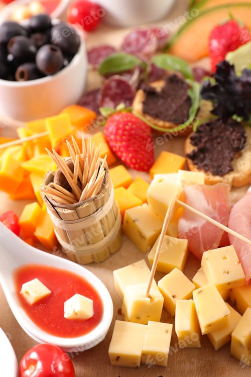 Preview: Assorted Snack And Buffet Food
