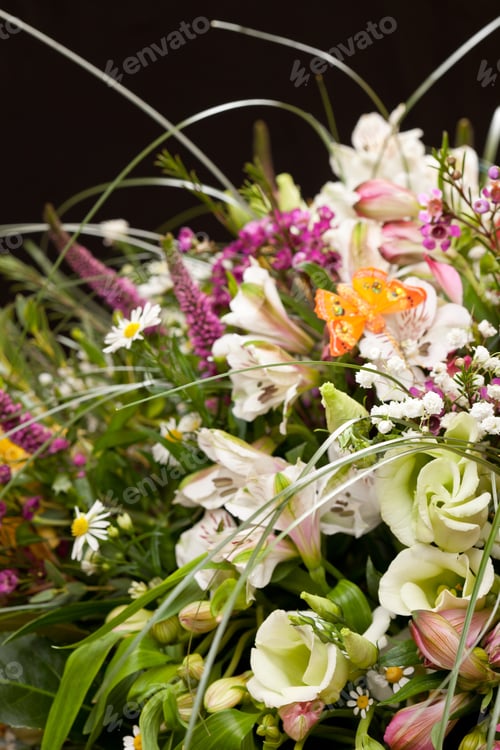 Preview: Bouquet Of Colorful Flowers