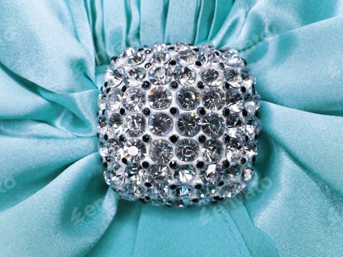 Preview: Jewelry Brooch Love Valentine'S Day With Satin Background