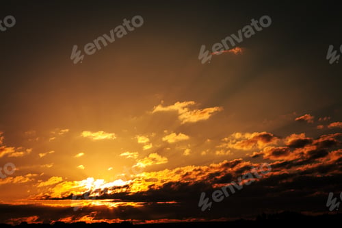 Preview: Sky Background On Sunrise