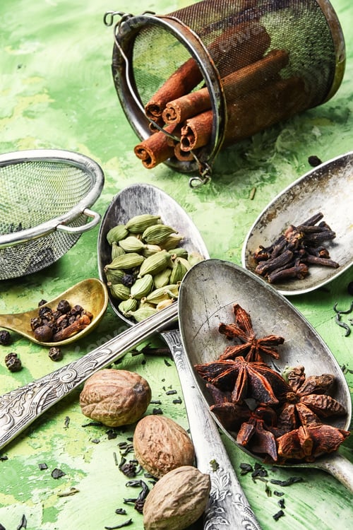Preview: Ginger,Cinnamon And Spices For An Invigorating For The Masala Tea