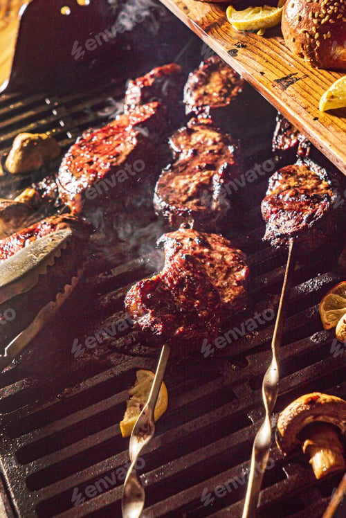 Preview: Grilled Meat On The Fire