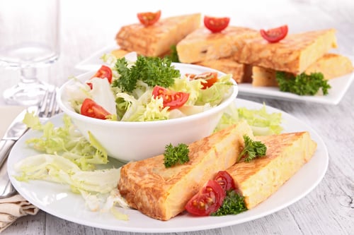 Preview: Tortilla With Potato And Tomato