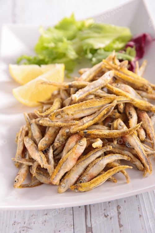Preview: Fried Fish And Salad