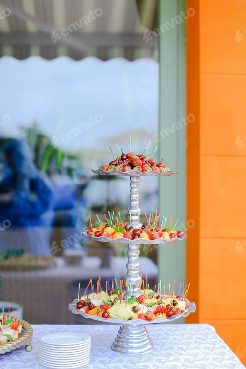 Preview: Sweet Dessert On Table. Concept Of Delicious Food.
