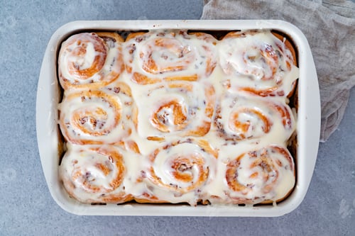 Preview: Cinnamon Rolls Closeup