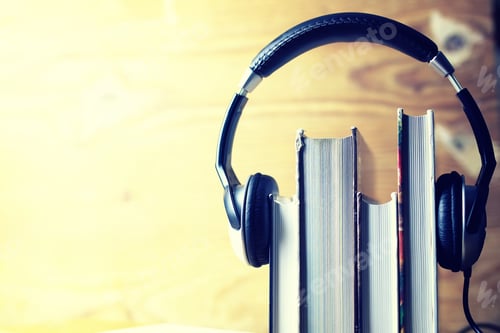 Aperçu: Headphones Audiobook Concept