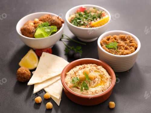 Preview: Assorted Lebanese Food