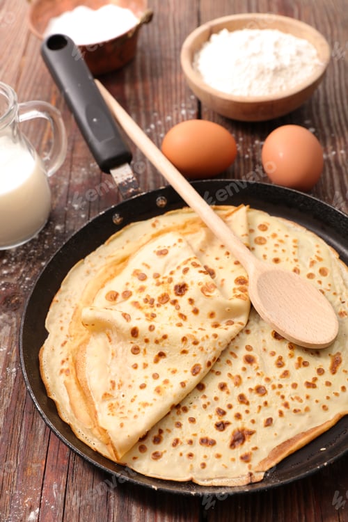 Preview: Crepe With Ingredients