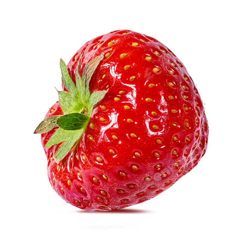 Preview: Strawberry Isolated On White Background