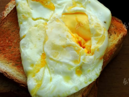 Preview: Breakfast With Toast And Omelette.