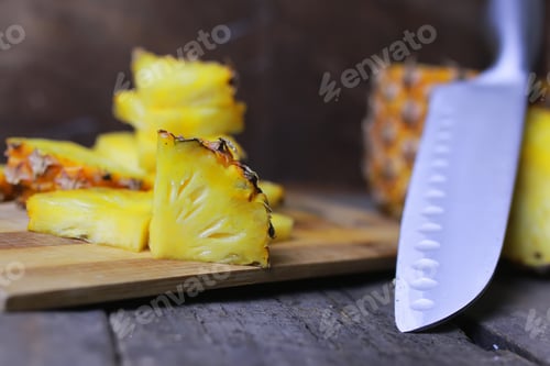 Preview: Fresh Fragrant And Juicy Fruits On The Wooden Background Image Of A Healthy Diet